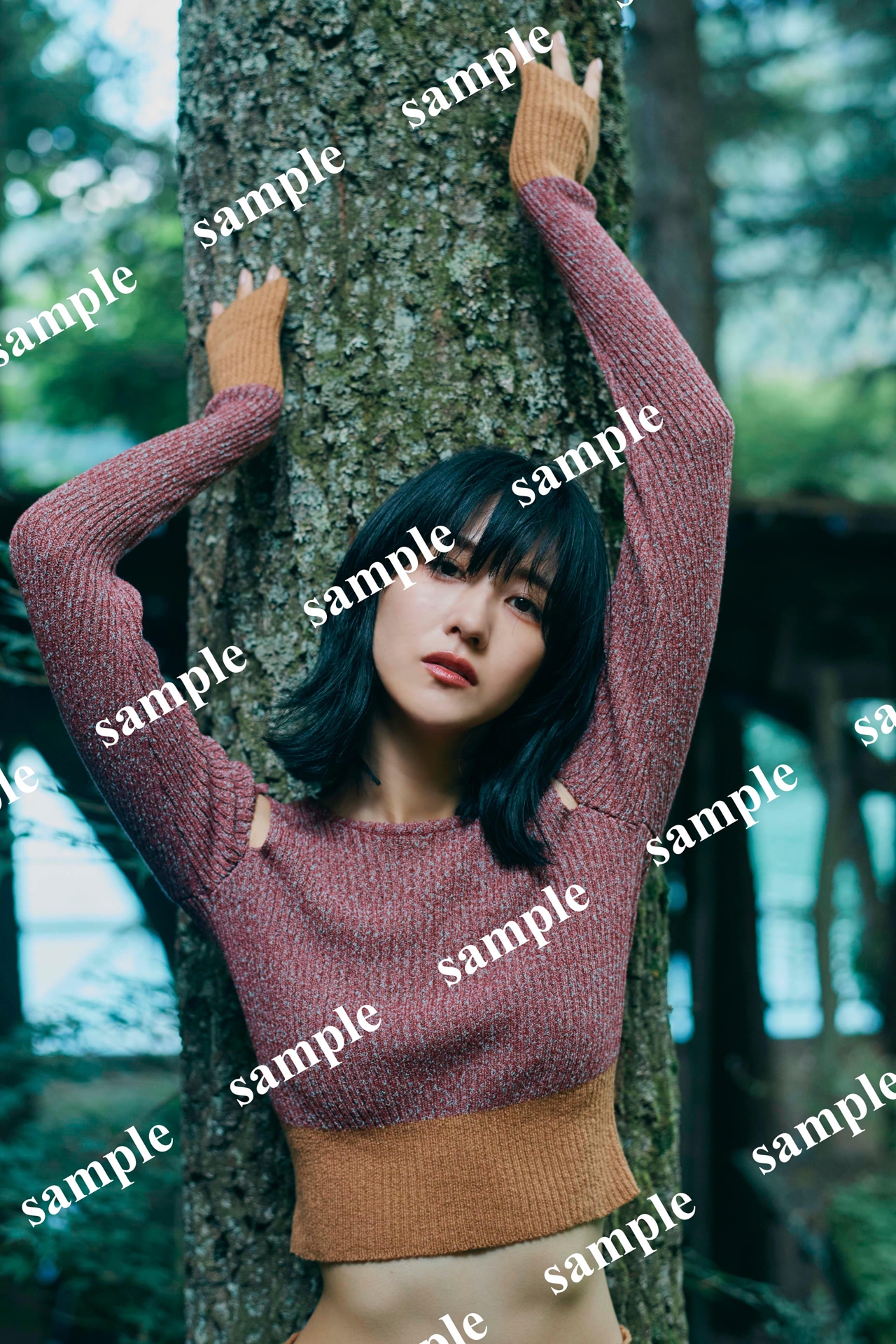 土生瑞穂「Destination」セブンネットショッピング特典B3ポスター サンプル（撮影：三瓶康友）