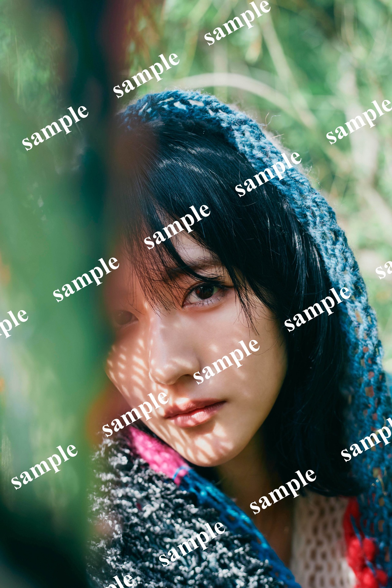 土生瑞穂「Destination」楽天ブックス特典ポストカード サンプル（撮影：三瓶康友）