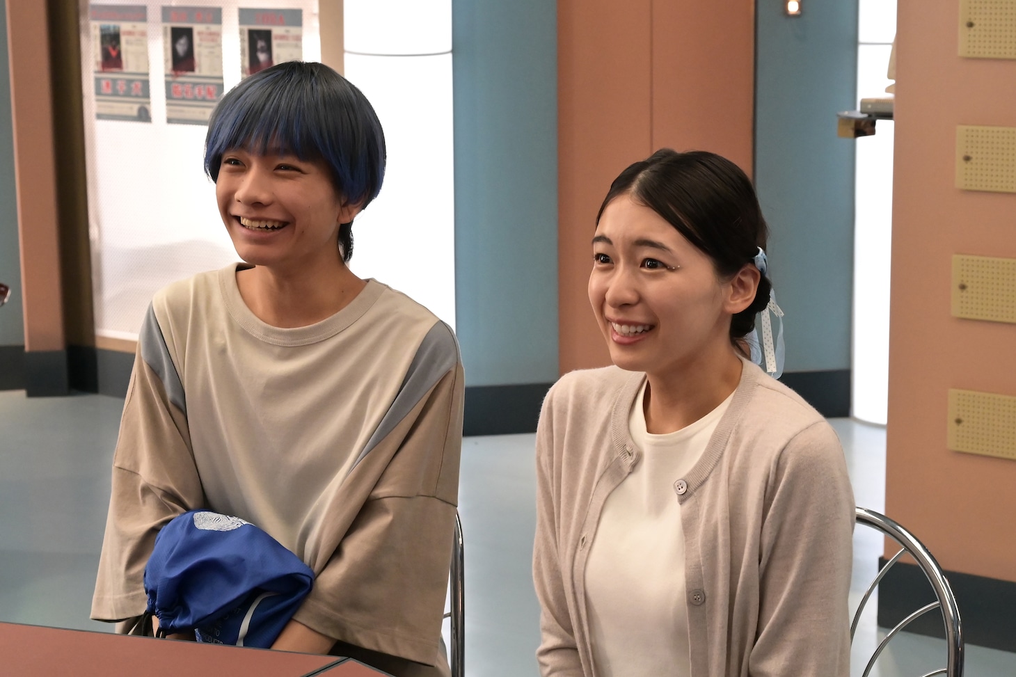 カンテレ・フジテレビ系ドラマ「時をかけるな、恋人たち」第2話より。 (c)カンテレ