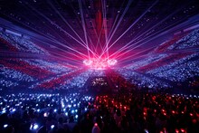 「SHINee WORLD VI [PERFECT ILLUMINATION]」埼玉・さいたまスーパーアリーナ公演より。（撮影：田中聖太郎写真事務所）
