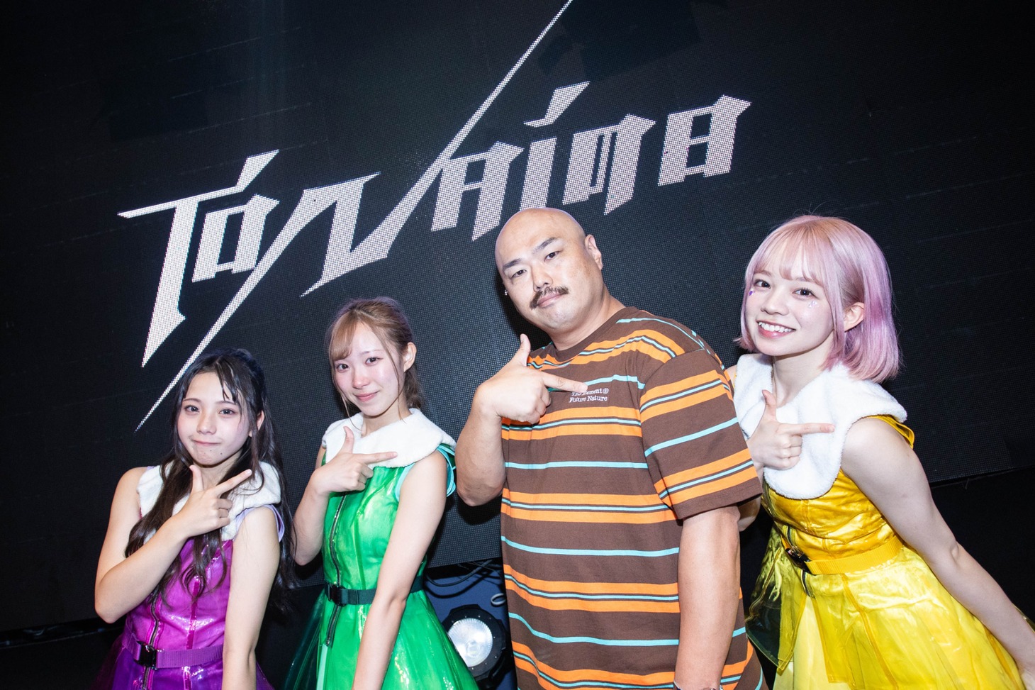 都内某所とクロちゃん。（Photo by TAMA［LiveYou］）