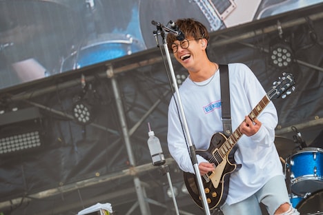 田邊駿一（Vo, G / BLUE ENCOUNT）（Photo by TOYOHIRO MATSUSHIMA）