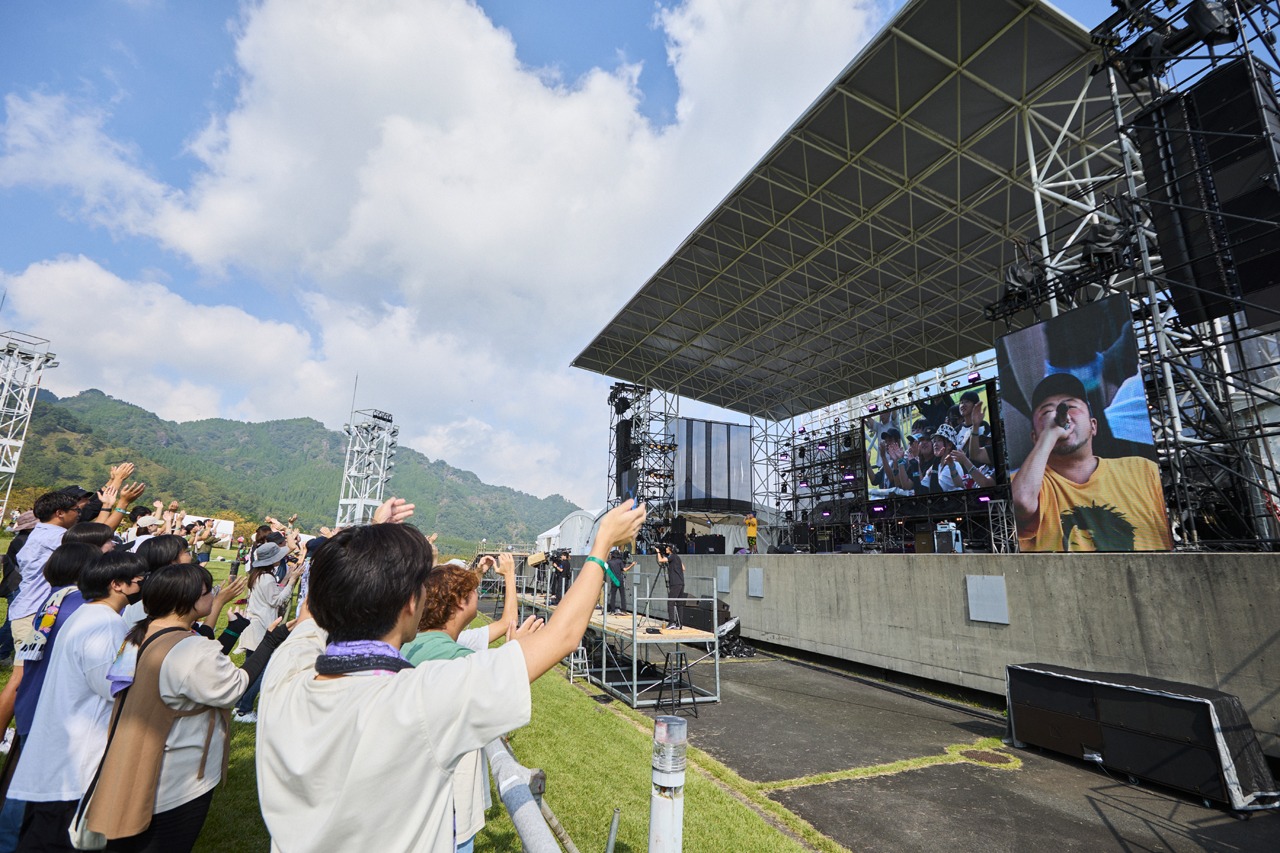 LEGENDオブ伝説 a.k.a サイプレス上野（Photo by TOYOHIRO MATSUSHIMA）