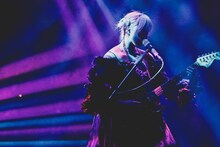 中村未来（Vo, G）（撮影：河本悠貴）