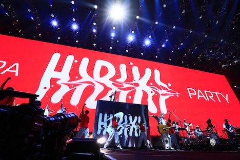 「YUZU SPECIAL LIVE 2023 HIBIKI in K-Arena Yokohama」2日目公演「RED×ALL STARS」の様子。