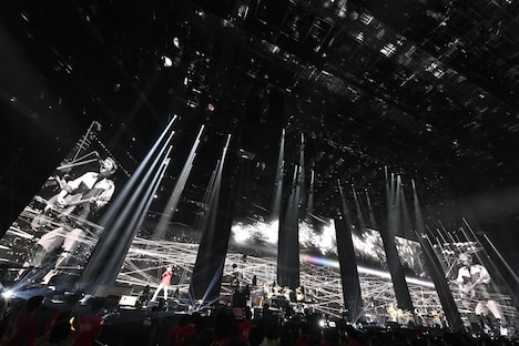 「YUZU SPECIAL LIVE 2023 HIBIKI in K-Arena Yokohama」2日目公演「RED×ALL STARS」の様子。