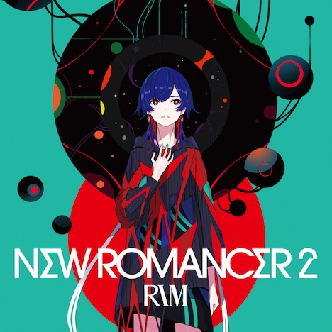 理芽が12月6日にリリースするニューアルバム「NEW ROMANCER2」ジャケット。