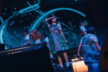 アンスリューム「すーぱーしゃいん!!!!!!」の様子。（撮影：真島洸）