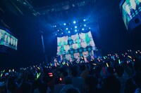 アンスリューム「すーぱーしゃいん!!!!!!」の様子。（撮影：真島洸）