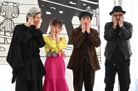 「手塚治虫 ブラック・ジャック展」のオープニングセレモニーの様子。