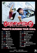 GOOD4NOTHING「HEARTS BURNING TOUR 2024」告知ビジュアル