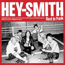 HEY-SMITHが11月1日にリリースするニューアルバム「Rest In Punk」のジャケット。