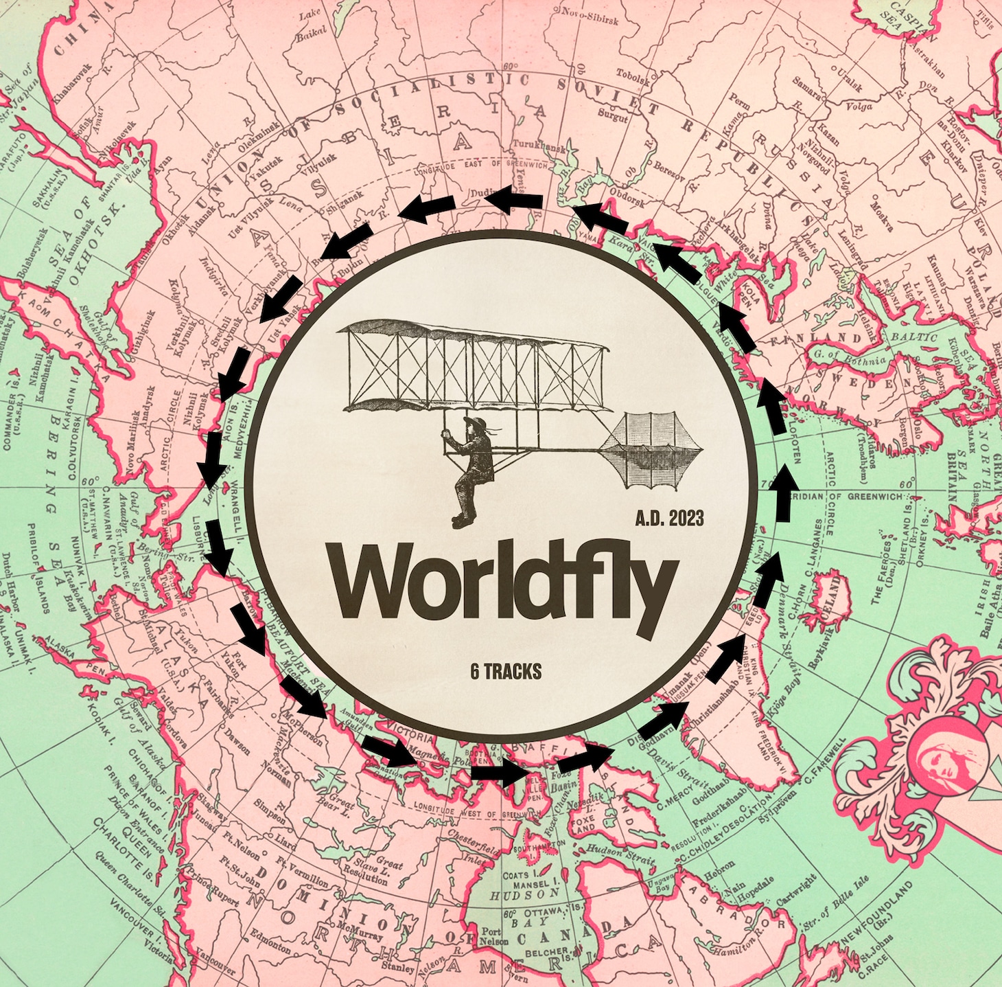 ビッケブランカ「Worldfly」ジャケット