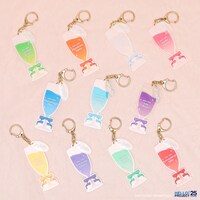 Juice=Juice 10周年企画展「10thで乾杯!!」グラス風アクキー