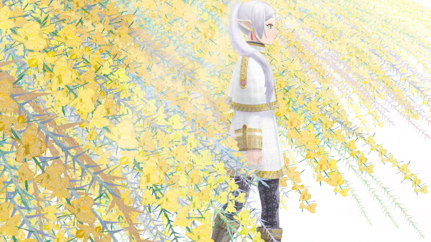 アニメ「葬送のフリーレン」ノンクレジットエンディング映像より。 (c)山田鐘人・アベツカサ／小学館／「葬送のフリーレン」製作委員会
