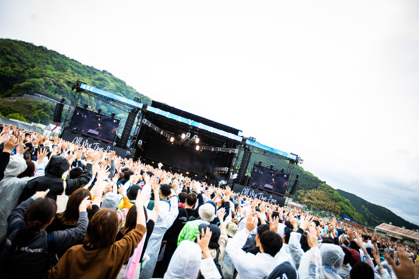 今年4月に初開催された「PLAYBACK FES.」より。