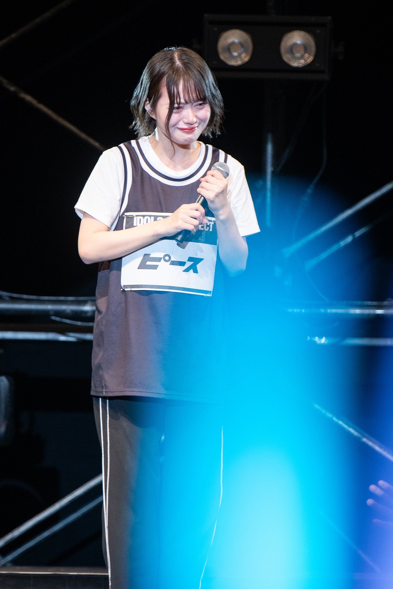 最終合格者として名前を呼ばれたピース。