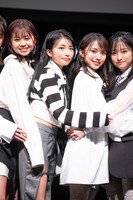 左からニコ、ナビ、ナコ、チョコ。