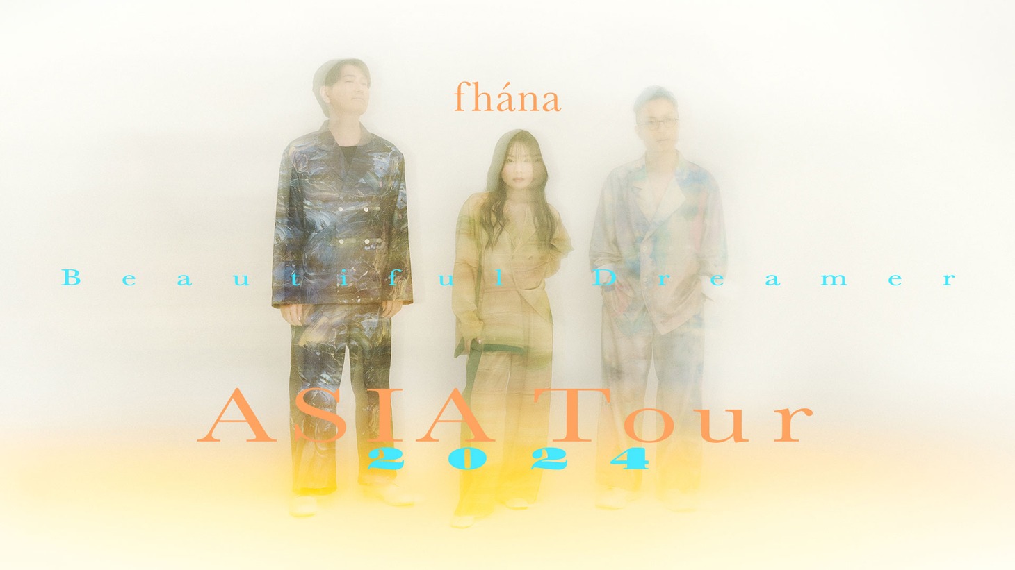 fhana「Beautiful Dreamer ASIA Tour 2024」キービジュアル