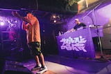 サイプレス上野とロベルト吉野(撮影:廣田達也)