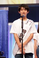 第3回「スター☆オーディション」審査員特別賞を受賞した畑駿平。（提供：スターダストプロモーション）