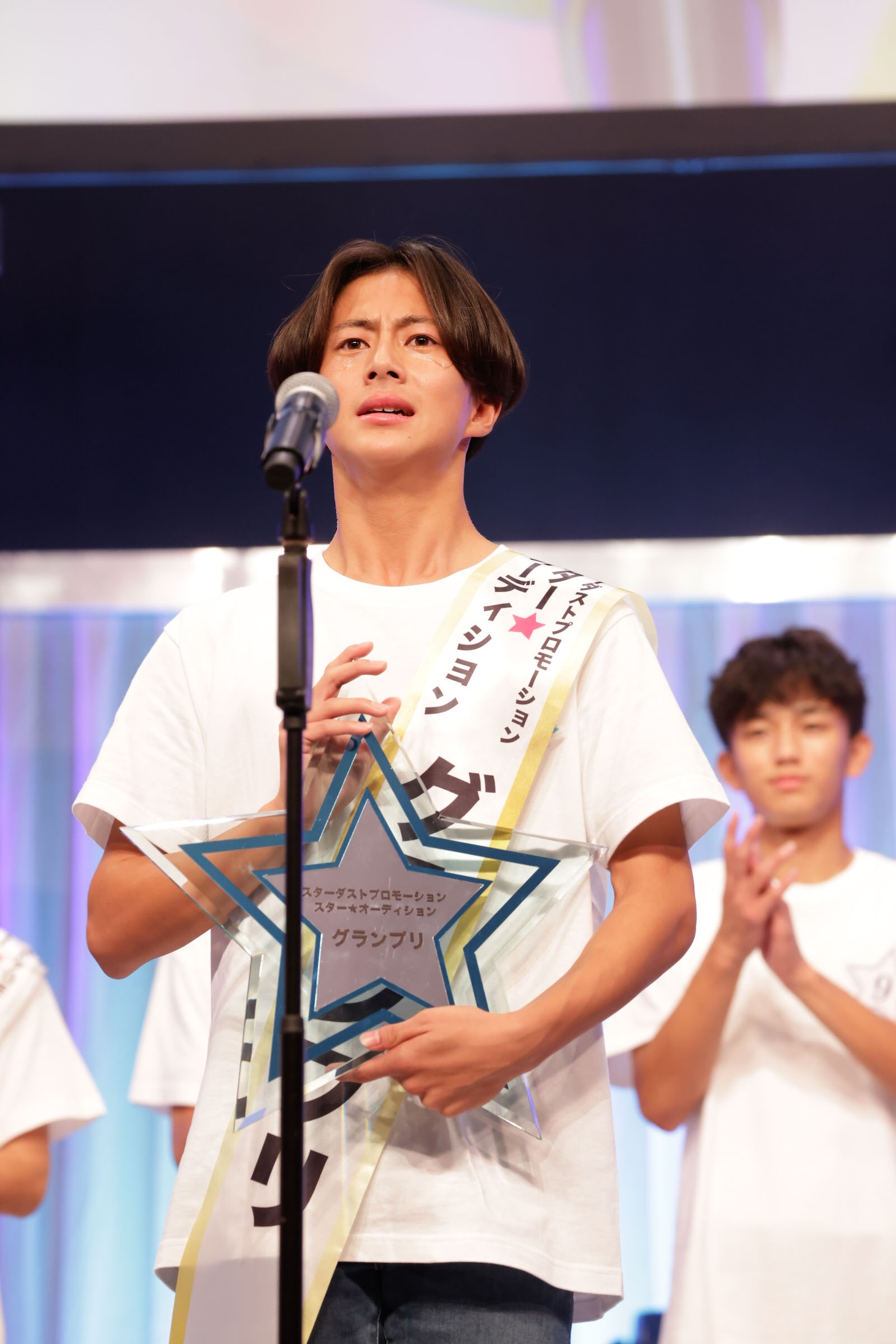 第3回「スター☆オーディション」グランプリに輝いた佐藤来未登。（提供：スターダストプロモーション）