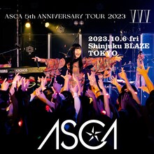 ASCA「VVV」東京・新宿BLAZE公演のセットリストプレイリスト画像。