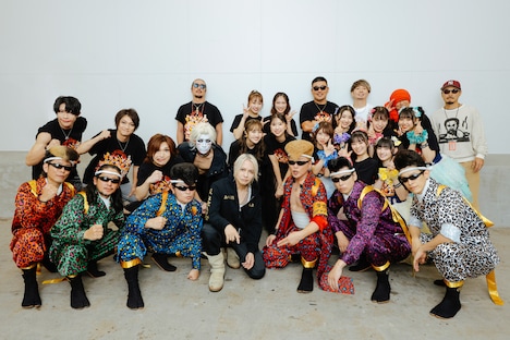 「One Night Festival ～天挑五歌仙大演會～」の出演者たち。（撮影：上山陽介）