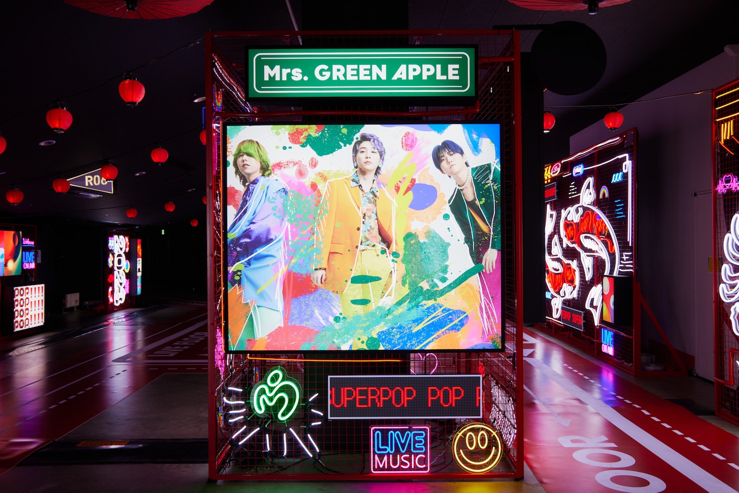 「Coke STUDIO SUPERPOP JAPAN 2023」の様子。