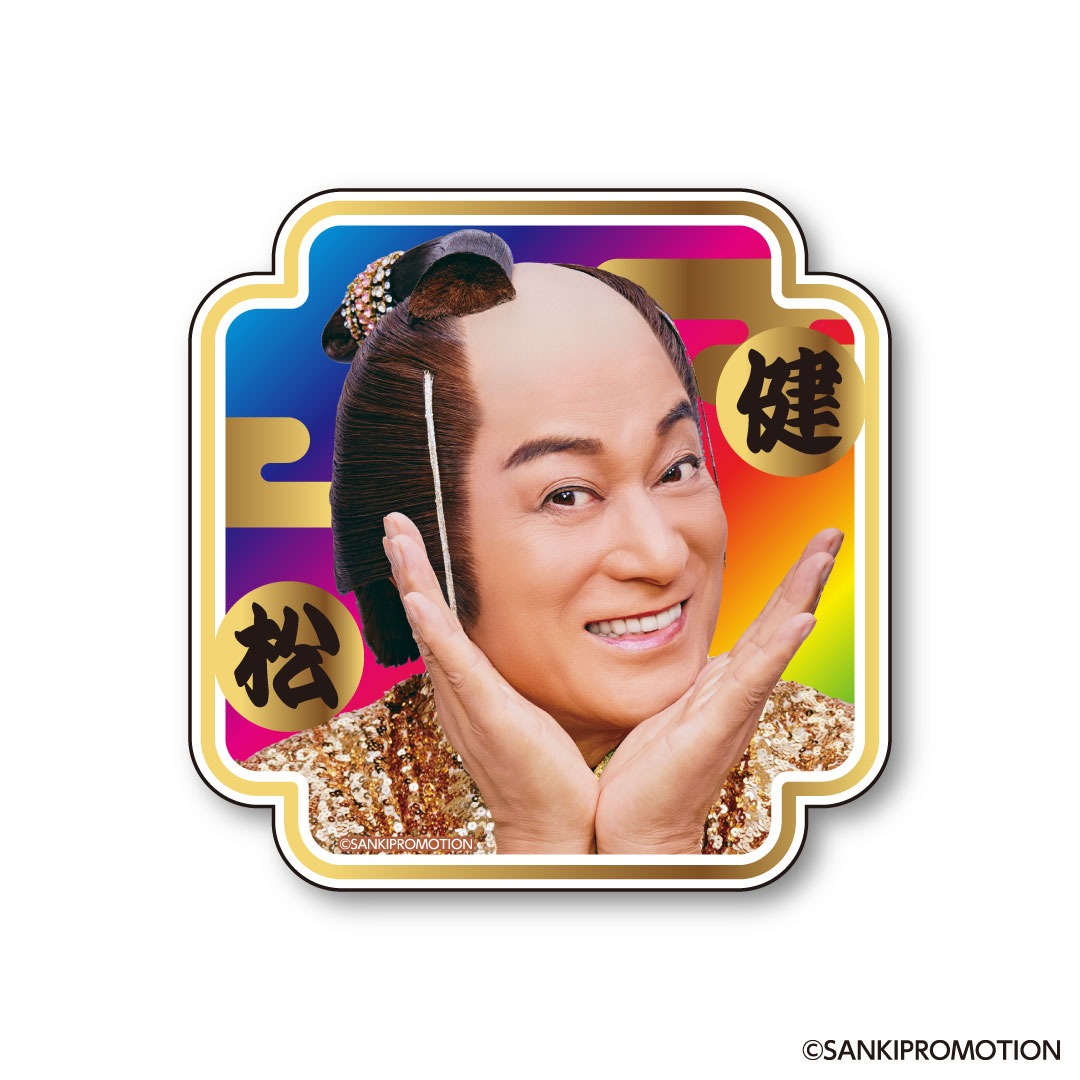 「箔押しステッカー」ビジュアル