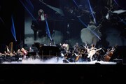 「YOSHIKI CLASSICAL 10th Anniversary World Tour with Orchestra 2023 'REQUIEM'」の様子。