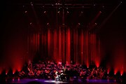 「YOSHIKI CLASSICAL 10th Anniversary World Tour with Orchestra 2023 'REQUIEM'」の様子。