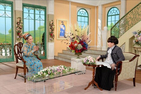 MISIA（左）と黒柳徹子（右）。(c)テレビ朝日