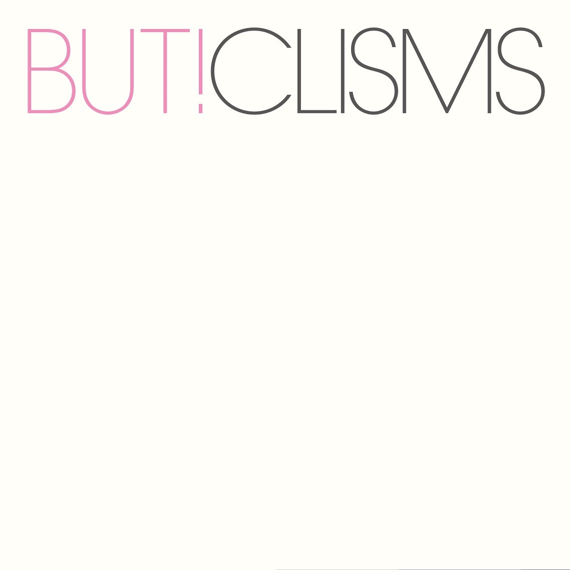 CLISMS「BUT!」ジャケット