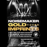 NOISEMAKER「GOLD IMPRINTS TOUR」告知画像