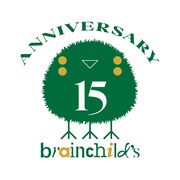brainchild's 15周年ロゴ