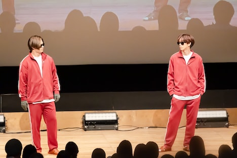 小笠原海と船津稜雅の登場シーン。