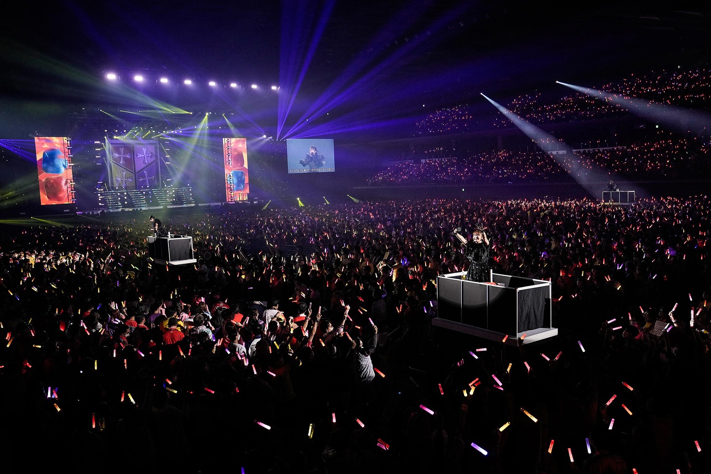 「MOMOIRO CLOVER Z 15th Anniversary Tour『QUEEN OF STAGE』」ファイナル公演の様子。