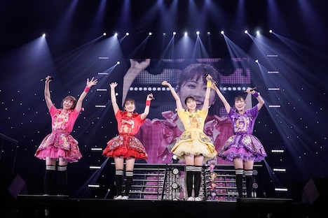 「MOMOIRO CLOVER Z 15th Anniversary Tour『QUEEN OF STAGE』」ファイナル公演の様子。