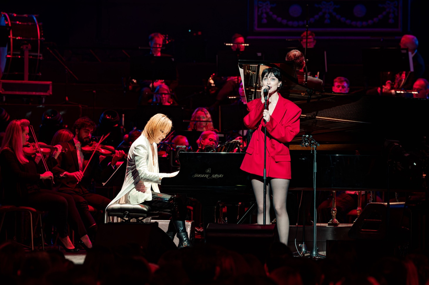 YOSHIKIとセイント・ヴィンセント。