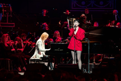 YOSHIKIとセイント・ヴィンセント。