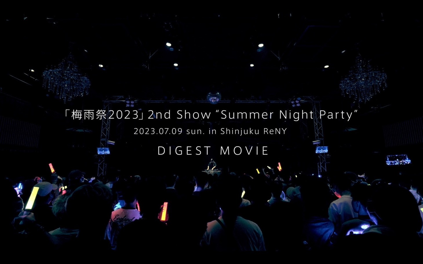 AMEFURASSHI「梅雨祭2023」ダイジェスト映像のサムネイル。