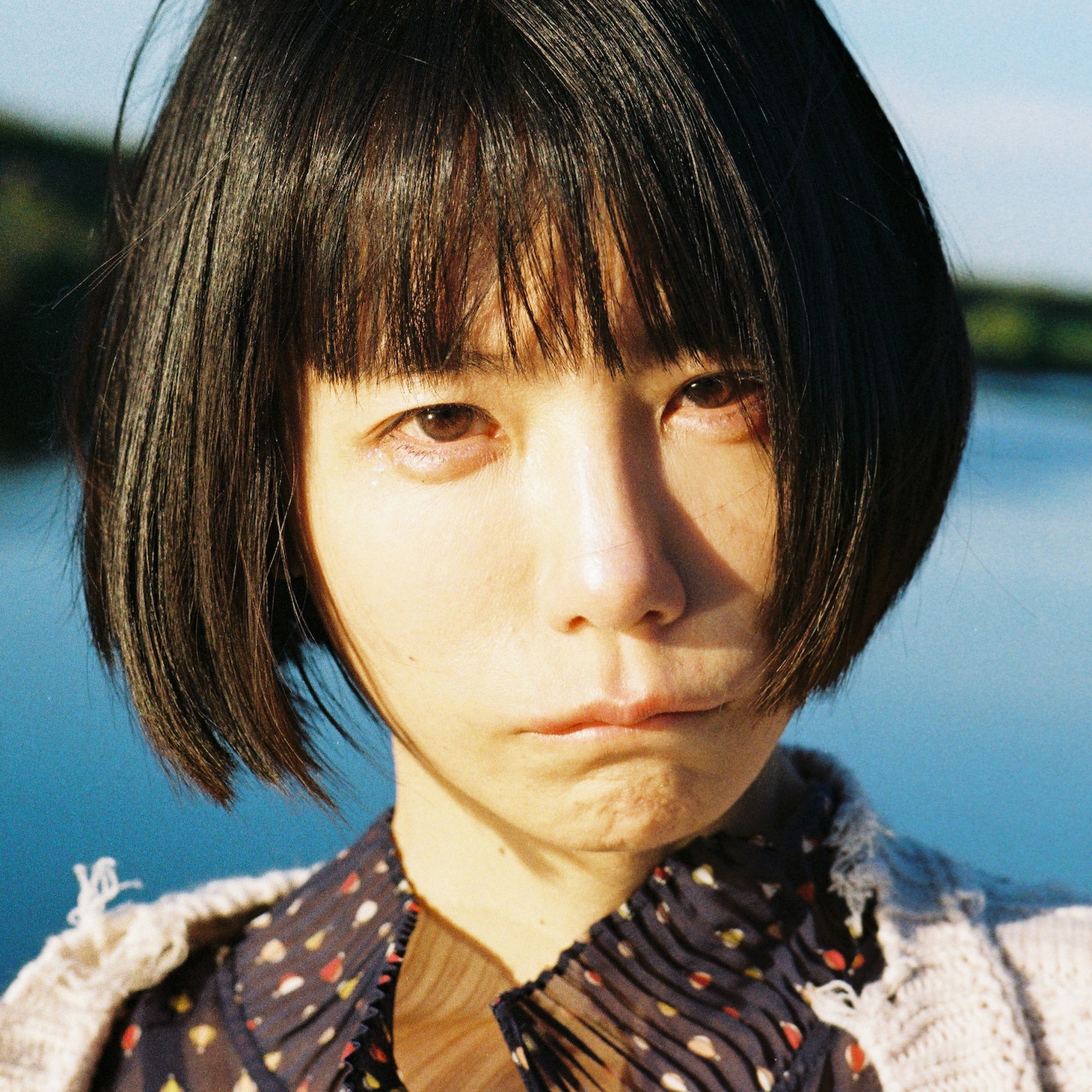 後藤まりこアコースティックviolence POP「未来 まぶしくひかる盤」アナログ盤ジャケット