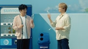 サントリーグループテレビCM「#素晴らしい過去になろう。ペットボトルでまた会おう」編より。