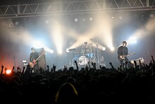 syrup16gのライブの様子。（撮影：古溪一道）