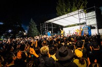「すみだストリートジャズフェスティバル」出演時のH ZETTRIO。（Photo by Hiroki Nishioka）