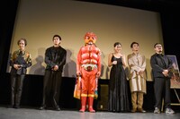 「さよなら ほやマン」舞台挨拶の様子。