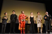 「さよなら ほやマン」舞台挨拶の様子。