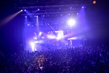 ART-SCHOOLのライブの様子。（撮影：古溪一道）