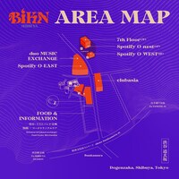 「BiKN shibuya 2023」エリアマップ